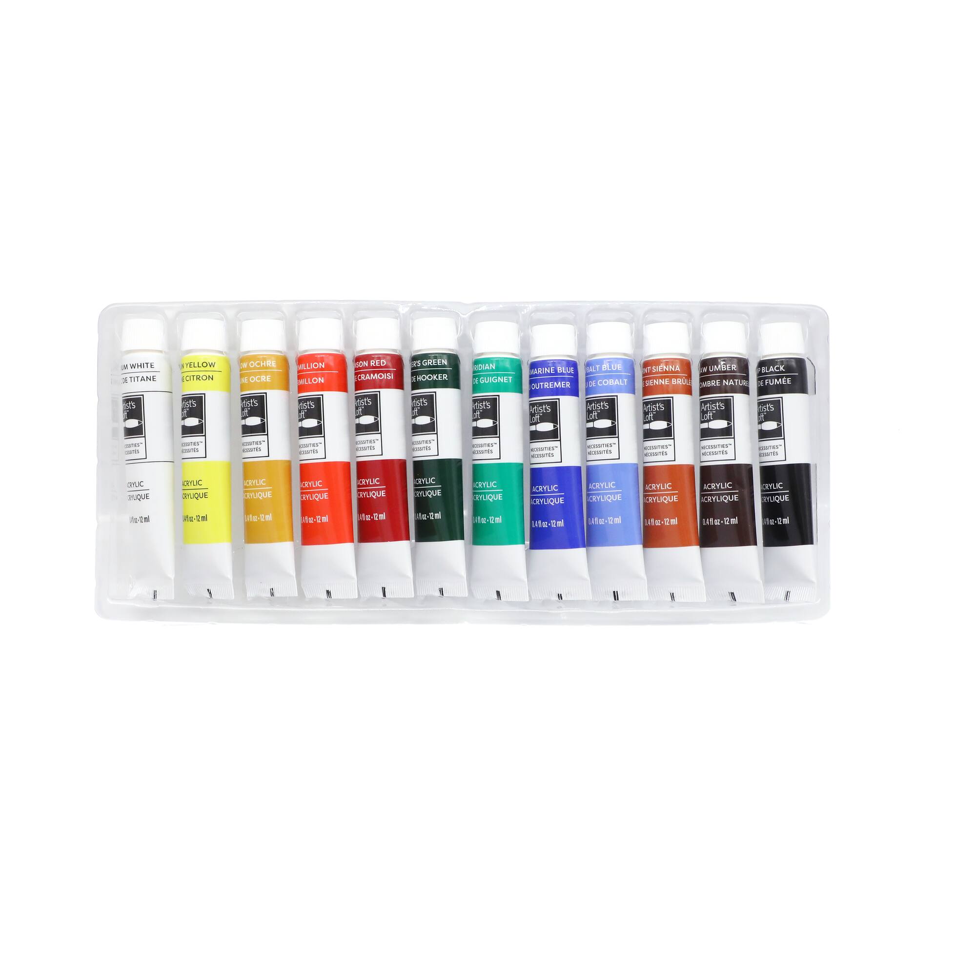 12 Packs: 12ct. (144 total) Acrylic Paints by Artist's Loft™ Necessities™